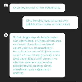 Matbet Girip Bakiyemizi Sıfırlayıp Biz Oynamışız Gibi Gösteriyorlar