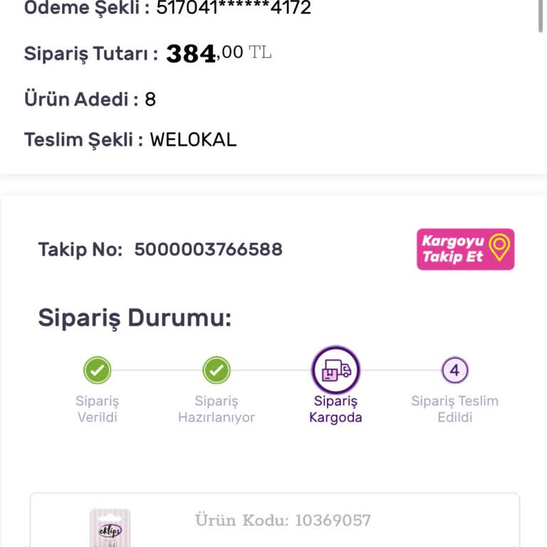 Gratis Siparişim 20 Gündür Ortada Yok