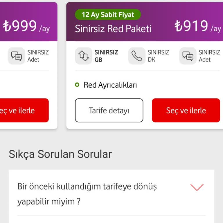 Vodafone'un Yaptığı Yüksek Fiyat Artışı