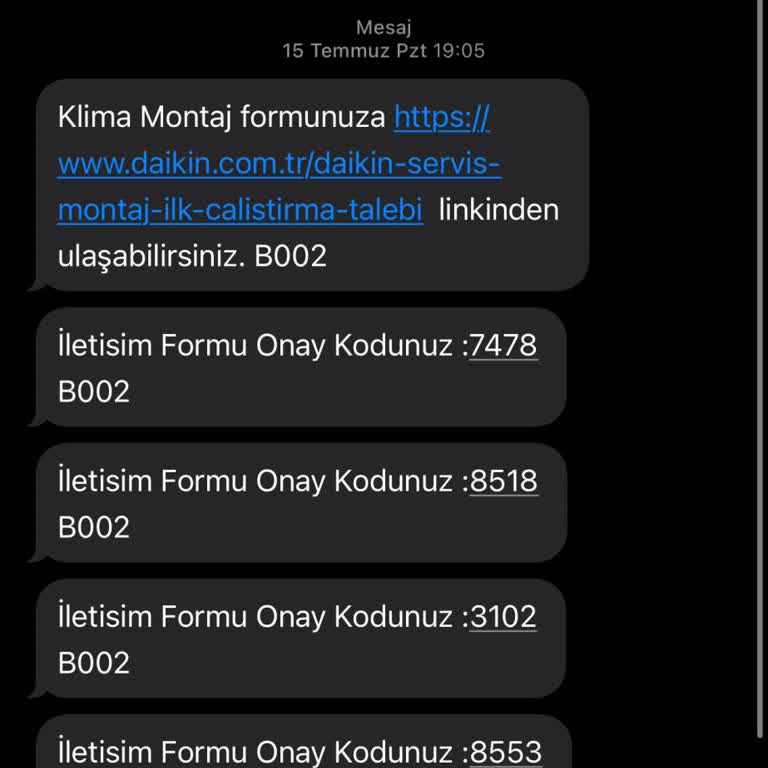 Daikin Klima Kurulumu Yapmıyor