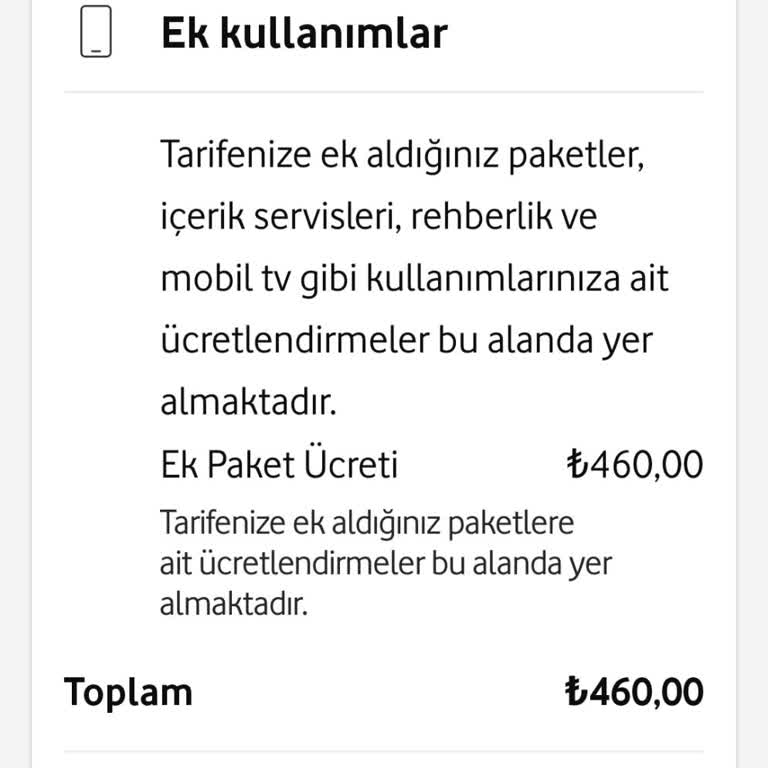 Vodafone Hızlı Biten İnterneti