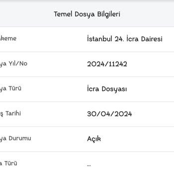 İstanbul İcra Dairesi Hesabıma Konulan Blokenin Kaldırılmasını Talep Ediyorum