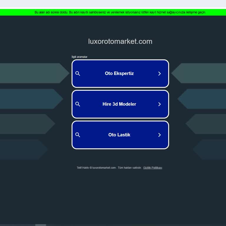Luxor Oto Market İ-Mağaza E-Ticaret Yapmak Pişmanlıktır