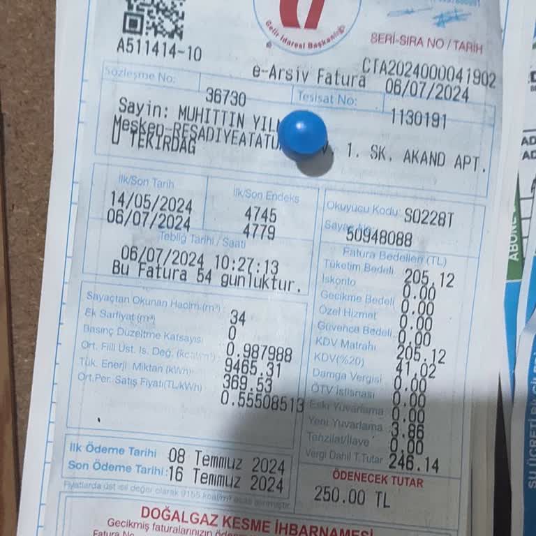 Marmara Gaz Isı Sistemleri Fatura Ödeme Yapamıyorum...