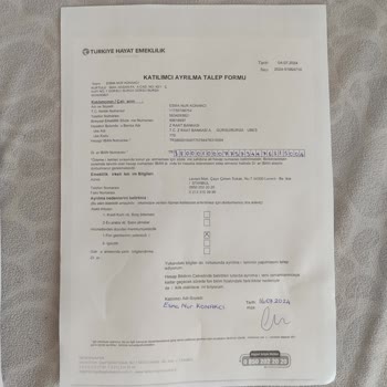 Türkiye Hayat Emeklilik Mağdurları Paramızı İstiyoruz