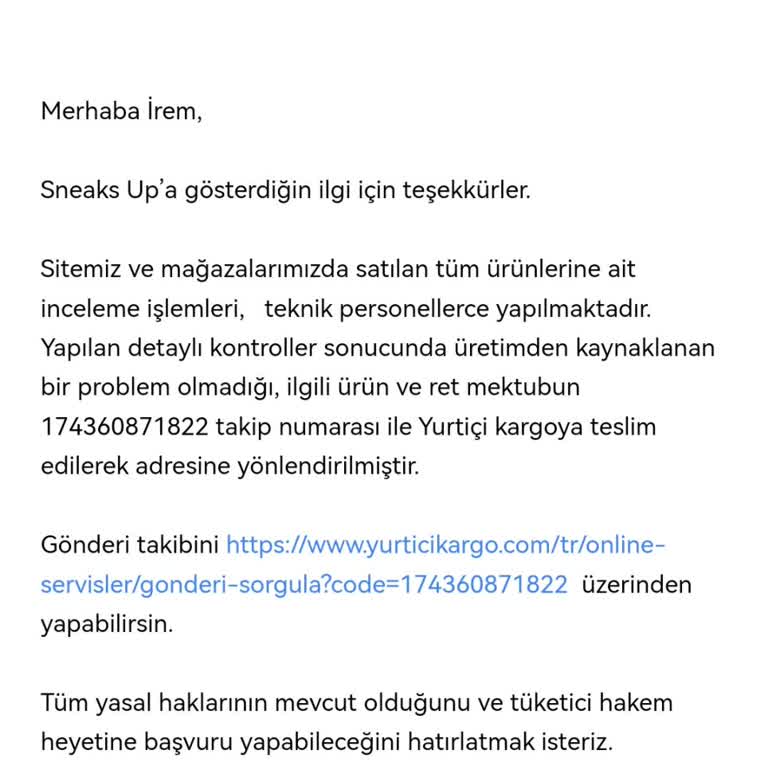 Puma Ayakkabımın Arkası Yırtıldı.