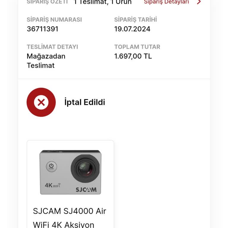 Media Markt Cihazı Satıp Teslim Etmedi