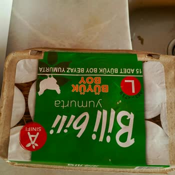 BİM'den Aldığımız Bili Bili 15 Li Yumurtadan 1 Tane Eksik Çıktı