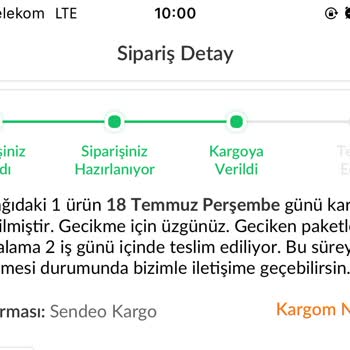 Trendyol Ve Sendeo Kargo Bekle Gelecek
