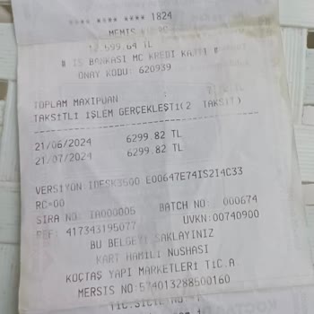 Koçtaş Eskişehir Mağazası Mağduriyet