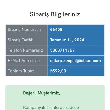 Maliav Butik (instagram: maliavdesign) Maliavdesignn Para İadesi Yapmıyor