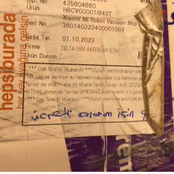Hepsiburada Ücretli Onarım İçin Özel Servise Cihaz Gönderiyor