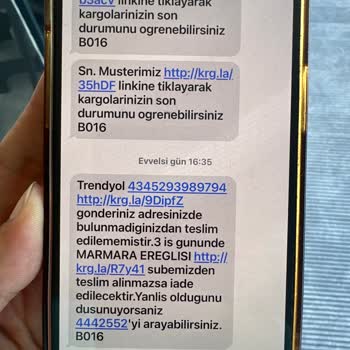 Aras Kargo Adreste Bulamadık Yalanı