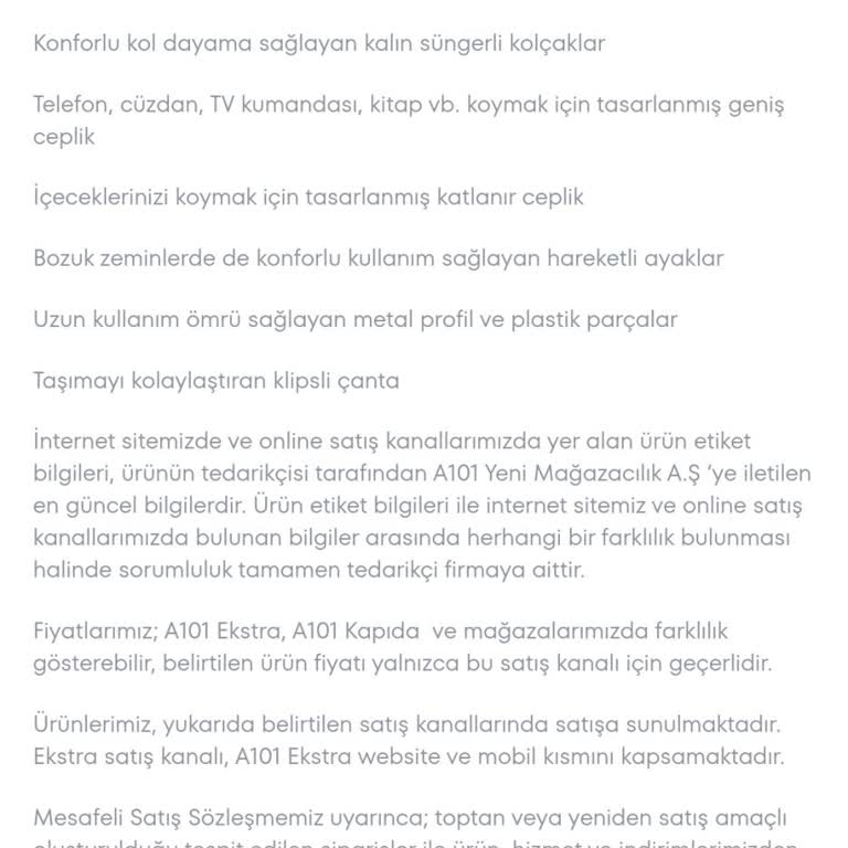 A101 Eksik Ürün Ve Çözümsüzlük