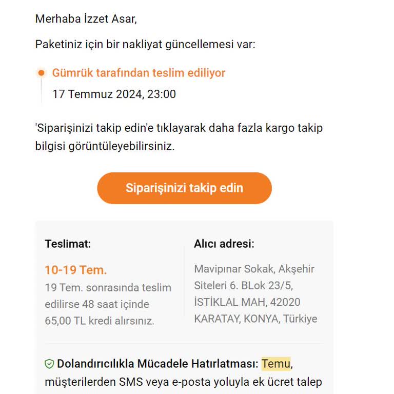 Temudan Gelen Sipariş Ve Hepsijet Tutarsızlığı