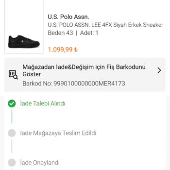 FLO Ayakkabı FLO Ürünleri Kontrol Etmeden Gönderip Nakit İade Yapmıyor