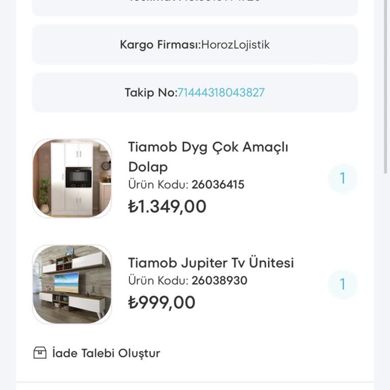 A101 Extradan Aldığım Ürün Horoz Lojistik Tarafından Teslim Edilmedi