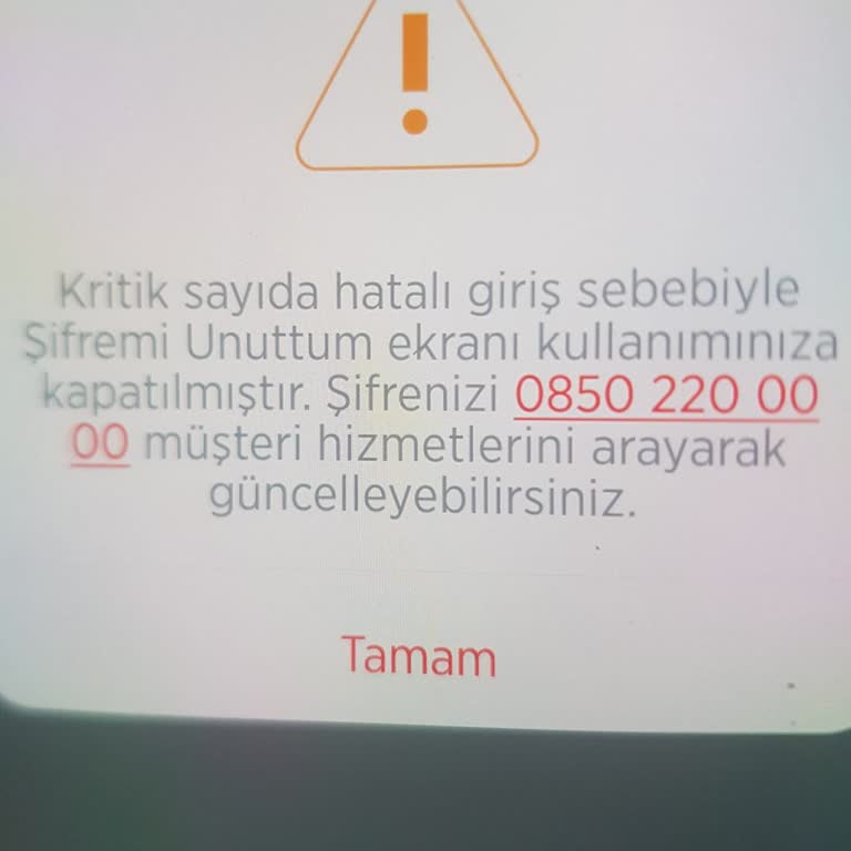 Ziraat Bankası Banka Kartı Yanlış Şifreden Bloke Oldu