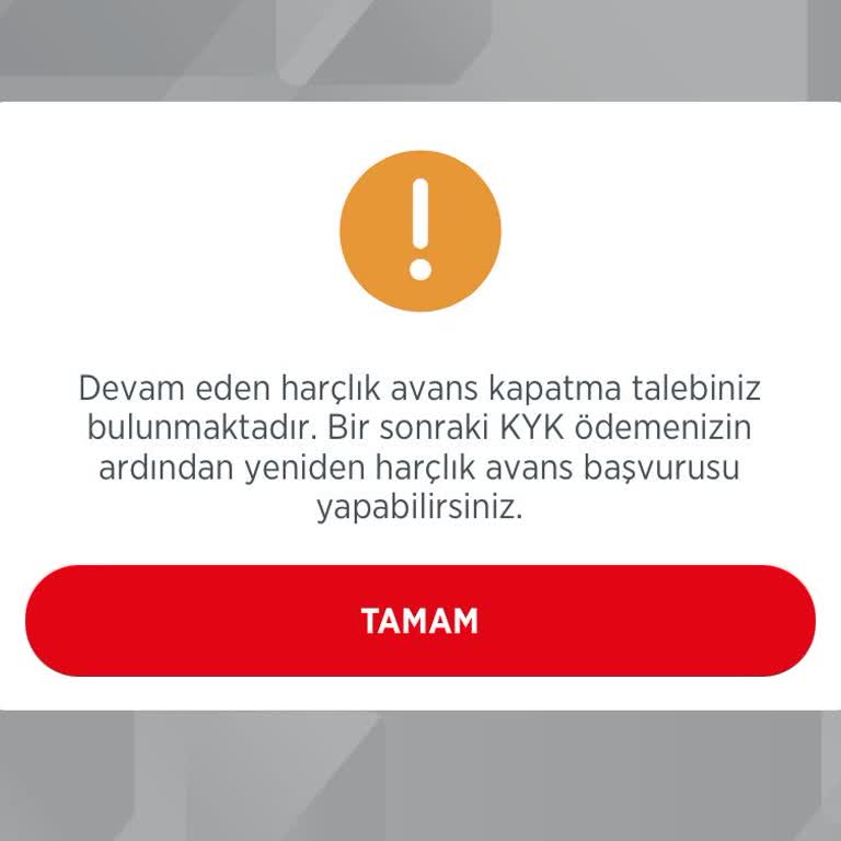 Ziraat Bankası Harçlık Avans Tanımlayamama