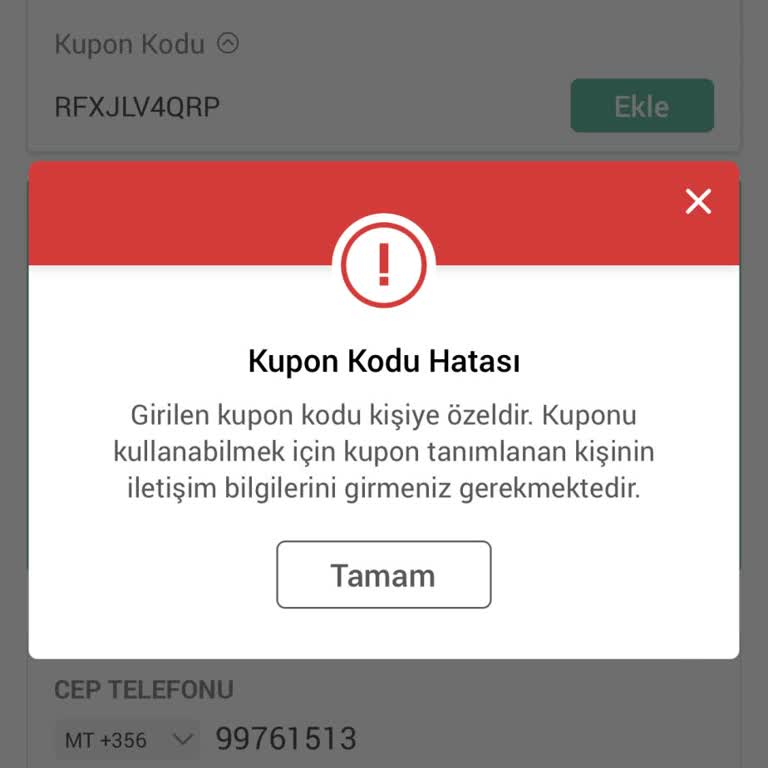 Obilet Açığa Alınan Kupon Kodu Asla Çalışmıyor