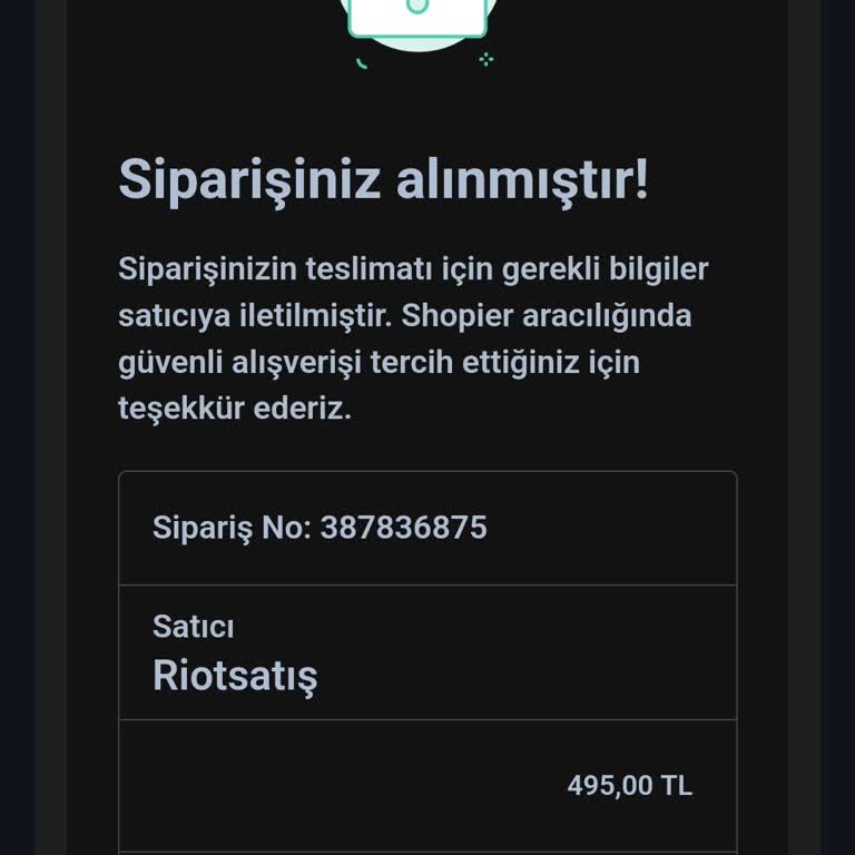 Riotsatış Hesap Gelmedi Ne Yapmalıyım
