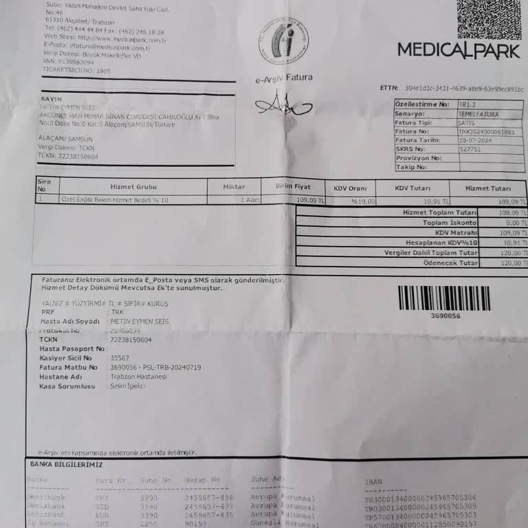 Medical Park Akçaabat Yıldızlı Hastanesinde Yönetim Sorunu.