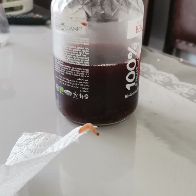 Ben Organic Nar Suyu İç De Yaşayan Kurt