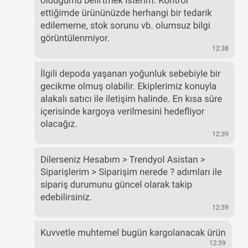 Penti'nin Kargoya Verememe Sorunu