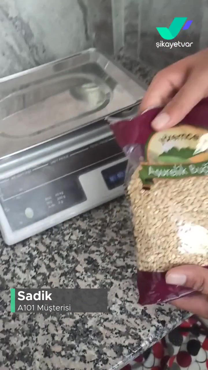 A101 Aşurelik Buğday 1 Kg Yerine 700 Gram, Gerekli Şikayetleri Yapıldı! videonun kapak resmi