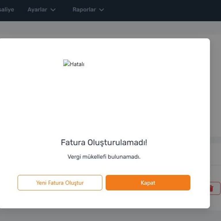 Trendyol E-Fatura Muhatap Yok!