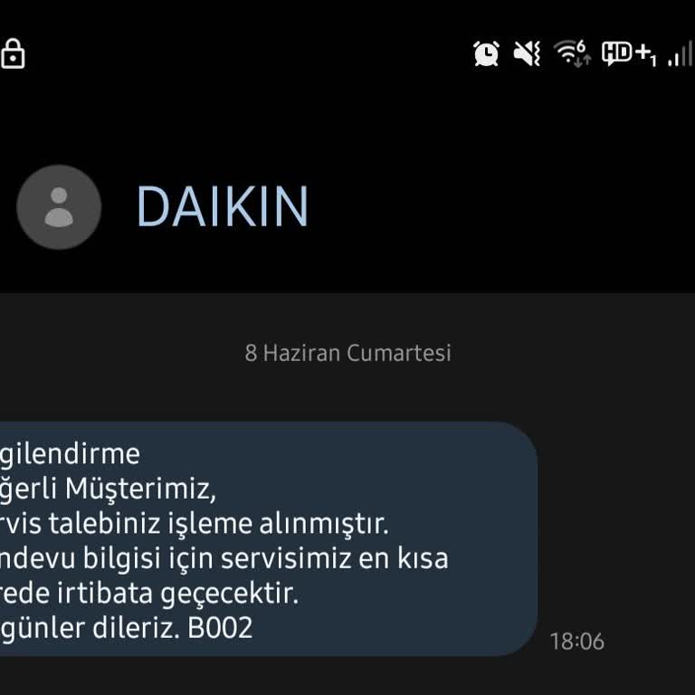 Daikin Klima Montaj- Servis Çalışmıyor Müşteri Hizmetleri İlgilenmiyor