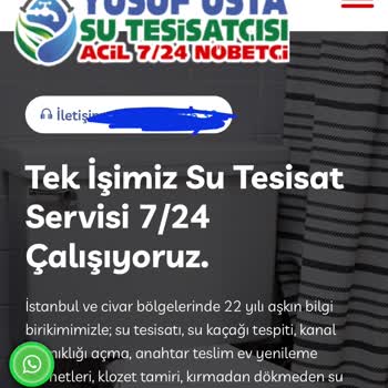 Yusuf Usta Su Tesisatçısı (pratiksutesisat724.com.tr) Maltepe Fahiş Fiyat