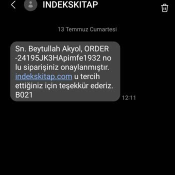 İndeks Kitap Sipariş Gecikmesi Ve Müşteri Temsilcisi Problemi.
