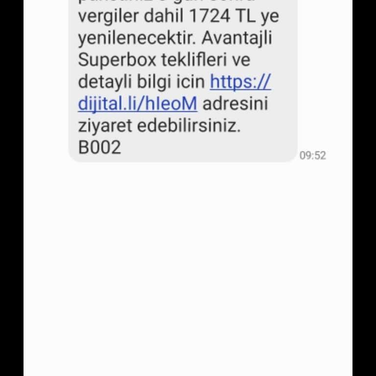 Superonline Superbox Kurumsal'ın Hukuksuz İşleyişi