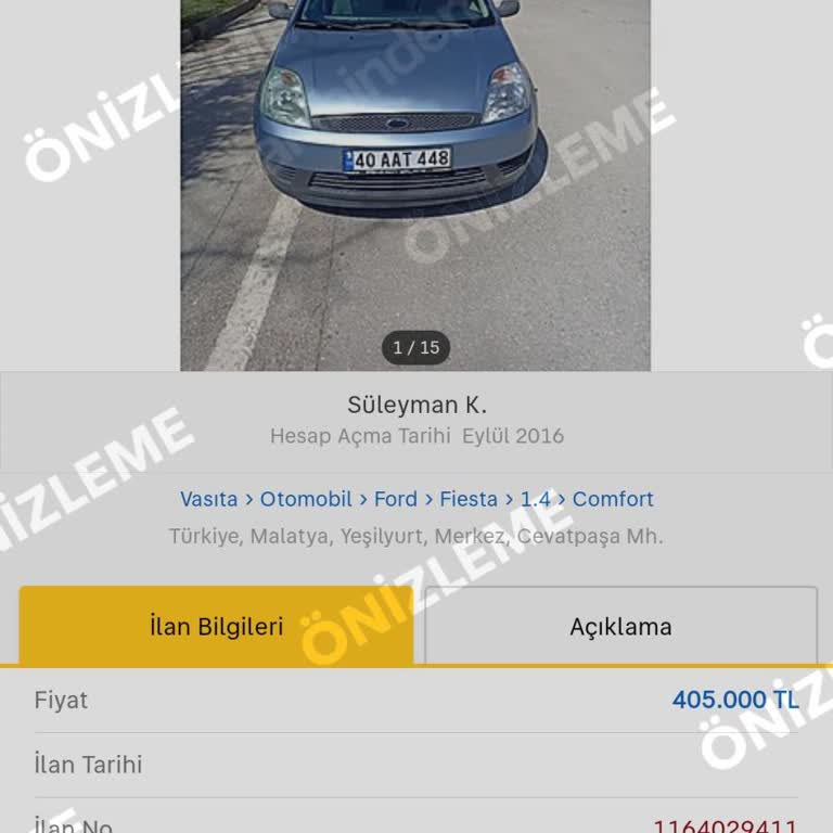 Sahibinden.com Sistem Açığı