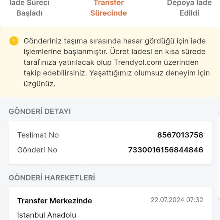 Trendyol Kerastase İzinsiz İade Mağduriyeti