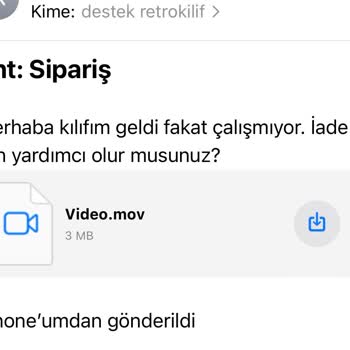 RetroKılıf Retro Kılıf Bozuk Ürün Gönderdi İade Yapmadı