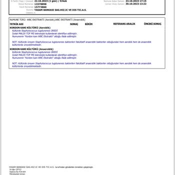 Yaşam Bankası Kordon Kanı Ve Dokusu Saklama Hizmeti Sarmalı