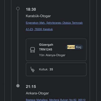 Kamil Koç Bilet İadesi Yapmıyor!