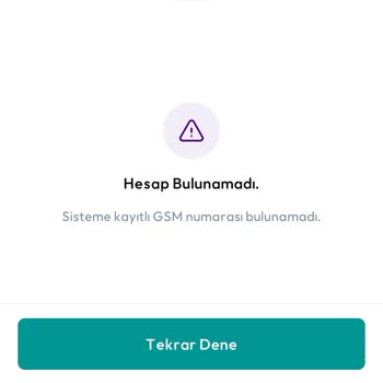Param Uygulamada Yaşanan Hata Nedeniyle Hesabıma Erişemiyorum