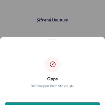 Param Uygulamada Yaşanan Hata Nedeniyle Hesabıma Erişemiyorum