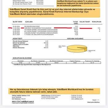 VakıfBank Yurt Dışı Harcama Kampanyası