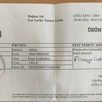 Boyner Markasına Yakışmayan İade