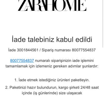 Zara Home Can Not GET Hold Of Customer Service