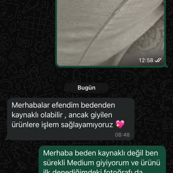 Bircançil Butik Bircançil Pişmanlıktır Ürünün Arkasında Durmuyor