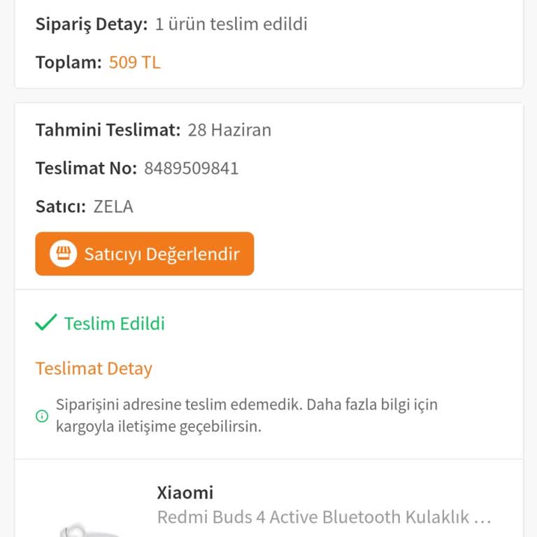 Trendyol Express İade Ettim Kendileri İademi Geri Çekiyor
