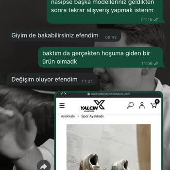 Yalçın Kundura Paramı İade Etmiyor