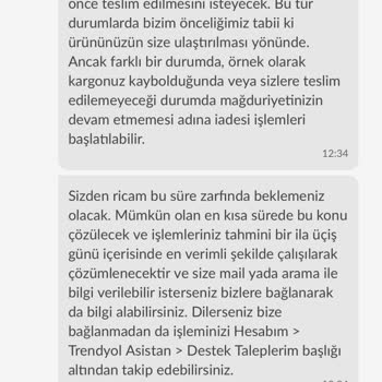 Trendyol Yavaş Hizmet Ve Çözüm Bulamama