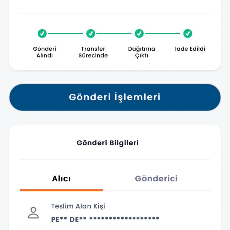 Mango Elime Ulaşmayan Kargom