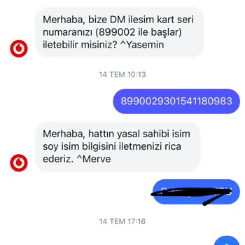 Vodafone Kendi Gönderdikleri Sim Kartı Kullanıma Açamıyor!